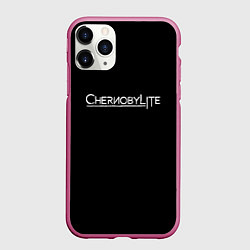 Чехол iPhone 11 Pro матовый Chernobylite
