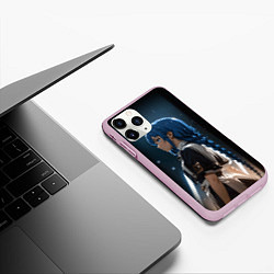 Чехол iPhone 11 Pro матовый Рокси Наставница - Mushoku Tensei: Jobless, цвет: 3D-розовый — фото 2