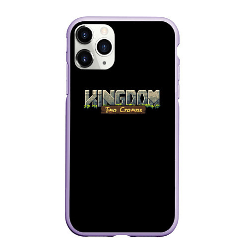 Чехол iPhone 11 Pro матовый Kingdom rpg / 3D-Светло-сиреневый – фото 1