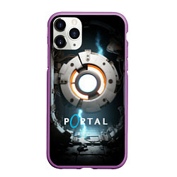 Чехол iPhone 11 Pro матовый Portal space