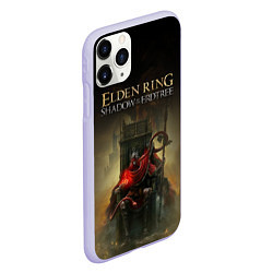 Чехол iPhone 11 Pro матовый Elden ring Shadow of the erdtree, цвет: 3D-светло-сиреневый — фото 2