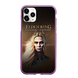 Чехол iPhone 11 Pro матовый Elden ring - Middle Ages, цвет: 3D-фиолетовый