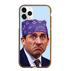 Чехол iPhone 11 Pro матовый Prison mike офис