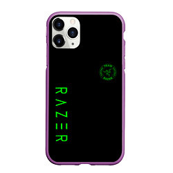 Чехол iPhone 11 Pro матовый Razer brend game