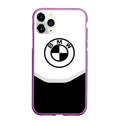 Чехол iPhone 11 Pro матовый BMW sport geometry