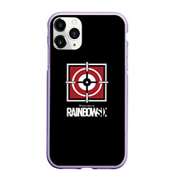 Чехол iPhone 11 Pro матовый Rainbow six action game