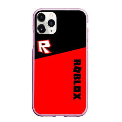 Чехол iPhone 11 Pro матовый Roblox geometry red