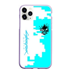 Чехол iPhone 11 Pro матовый Cyberpunk 2077 gamer