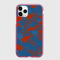 Чехол iPhone 11 Pro матовый Камуфляжная текстура стиль