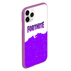 Чехол iPhone 11 Pro матовый Fortnite game epic games, цвет: 3D-фиолетовый — фото 2