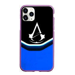 Чехол iPhone 11 Pro матовый Assassins Creed logo abstergo