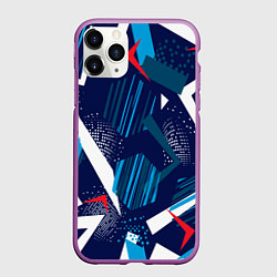 Чехол iPhone 11 Pro матовый Абстрактный фон с пятнистым узором