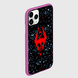 Чехол iPhone 11 Pro матовый The Elder Scrolls Online, цвет: 3D-фиолетовый — фото 2
