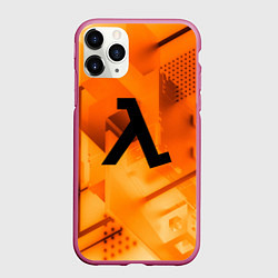 Чехол iPhone 11 Pro матовый Half life rusty steel