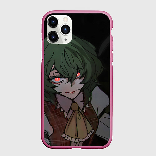 Чехол iPhone 11 Pro матовый Touhou Project Юка Кадзами / 3D-Малиновый – фото 1