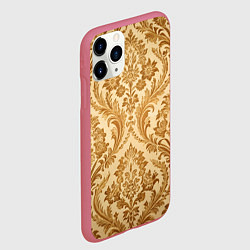 Чехол iPhone 11 Pro матовый Обои, цвет: 3D-малиновый — фото 2
