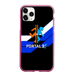 Чехол iPhone 11 Pro матовый Portal geometry