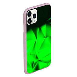 Чехол iPhone 11 Pro матовый Кислотная абстракция кубы, цвет: 3D-розовый — фото 2