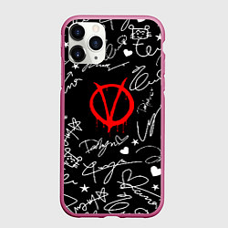 Чехол iPhone 11 Pro матовый Vendeta bend