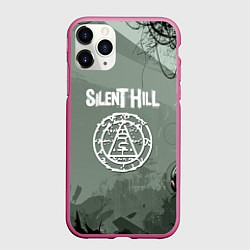Чехол iPhone 11 Pro матовый Silent hill тёмная материя