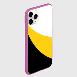 Чехол iPhone 11 Pro матовый Сокрушу пред ним врагов его большая хризма, цвет: 3D-фиолетовый — фото 2
