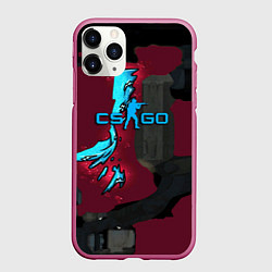 Чехол iPhone 11 Pro матовый Counter strike glock