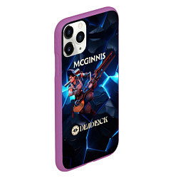 Чехол iPhone 11 Pro матовый Deadlock McGinnis, цвет: 3D-фиолетовый — фото 2