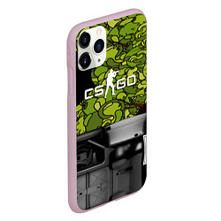 Чехол iPhone 11 Pro матовый Counter strike game skin, цвет: 3D-розовый — фото 2