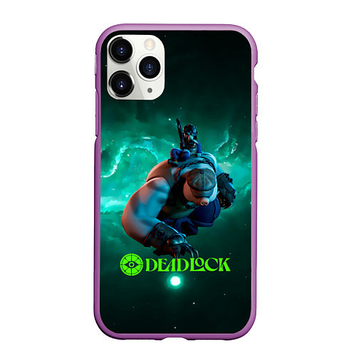 Чехол iPhone 11 Pro матовый Мо и Мелкий Deadlock / 3D-Фиолетовый – фото 1