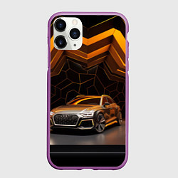 Чехол iPhone 11 Pro матовый Audi auto