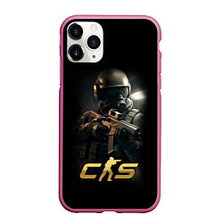 Чехол iPhone 11 Pro матовый CS counter terrorist