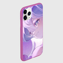 Чехол iPhone 11 Pro матовый Honkai Star Rail Robin, цвет: 3D-фиолетовый — фото 2