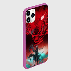 Чехол iPhone 11 Pro матовый Honkai Star Rail Feixiao, цвет: 3D-фиолетовый — фото 2