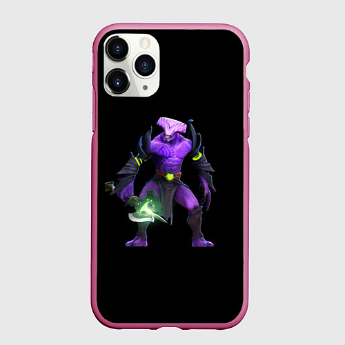 Чехол iPhone 11 Pro матовый Void Dota 2 / 3D-Малиновый – фото 1