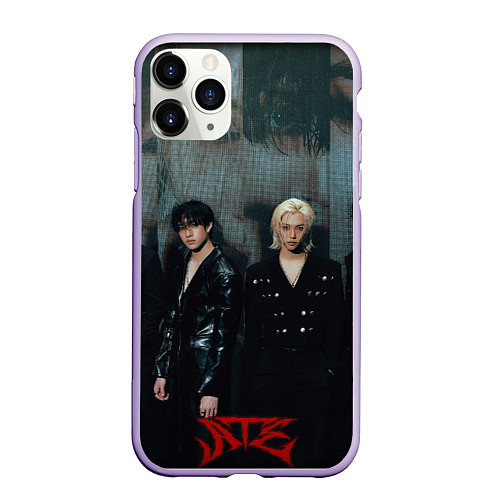 Чехол iPhone 11 Pro матовый Stray Kids ninth album Ate / 3D-Светло-сиреневый – фото 1