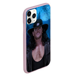 Чехол iPhone 11 Pro матовый Undertaker, цвет: 3D-розовый — фото 2