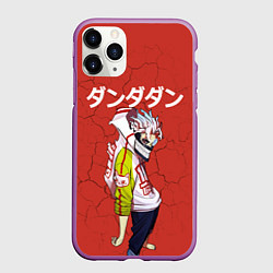 Чехол iPhone 11 Pro матовый Dandadan: Ken Takakura, цвет: 3D-фиолетовый