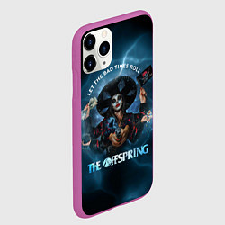 Чехол iPhone 11 Pro матовый The Offspring Let the Bad Times Roll, цвет: 3D-фиолетовый — фото 2