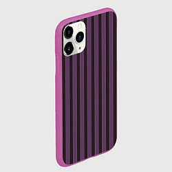 Чехол iPhone 11 Pro матовый Узор как у Джинкс из Аркейн, цвет: 3D-фиолетовый — фото 2