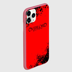 Чехол iPhone 11 Pro матовый Overlord anime, цвет: 3D-малиновый — фото 2