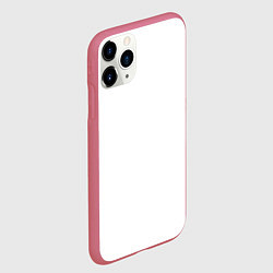 Чехол iPhone 11 Pro матовый The island, цвет: 3D-малиновый — фото 2