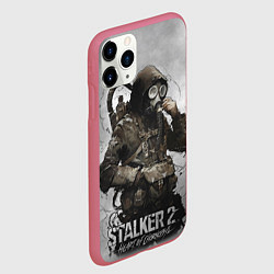 Чехол iPhone 11 Pro матовый S t a l k e r 2 Heart of Chornobyl, цвет: 3D-малиновый — фото 2