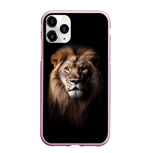 Чехол iPhone 11 Pro матовый Mufasa / 3D-Розовый – фото 1