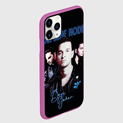 Чехол iPhone 11 Pro матовый Dave Gahan of Depeche Mode, цвет: 3D-фиолетовый — фото 2