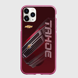 Чехол iPhone 11 Pro матовый Chevrolet Tahoe
