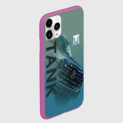 Чехол iPhone 11 Pro матовый Tank 500, цвет: 3D-фиолетовый — фото 2
