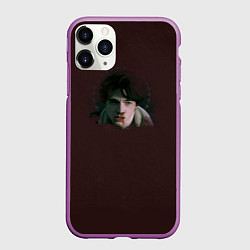 Чехол iPhone 11 Pro матовый Wayne, цвет: 3D-фиолетовый