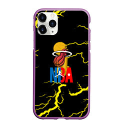 Чехол iPhone 11 Pro матовый NBA storm