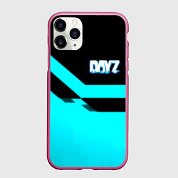 Чехол iPhone 11 Pro матовый Dayz geometry, цвет: 3D-малиновый