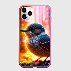 Чехол iPhone 11 Pro матовый Кукушка в искрах